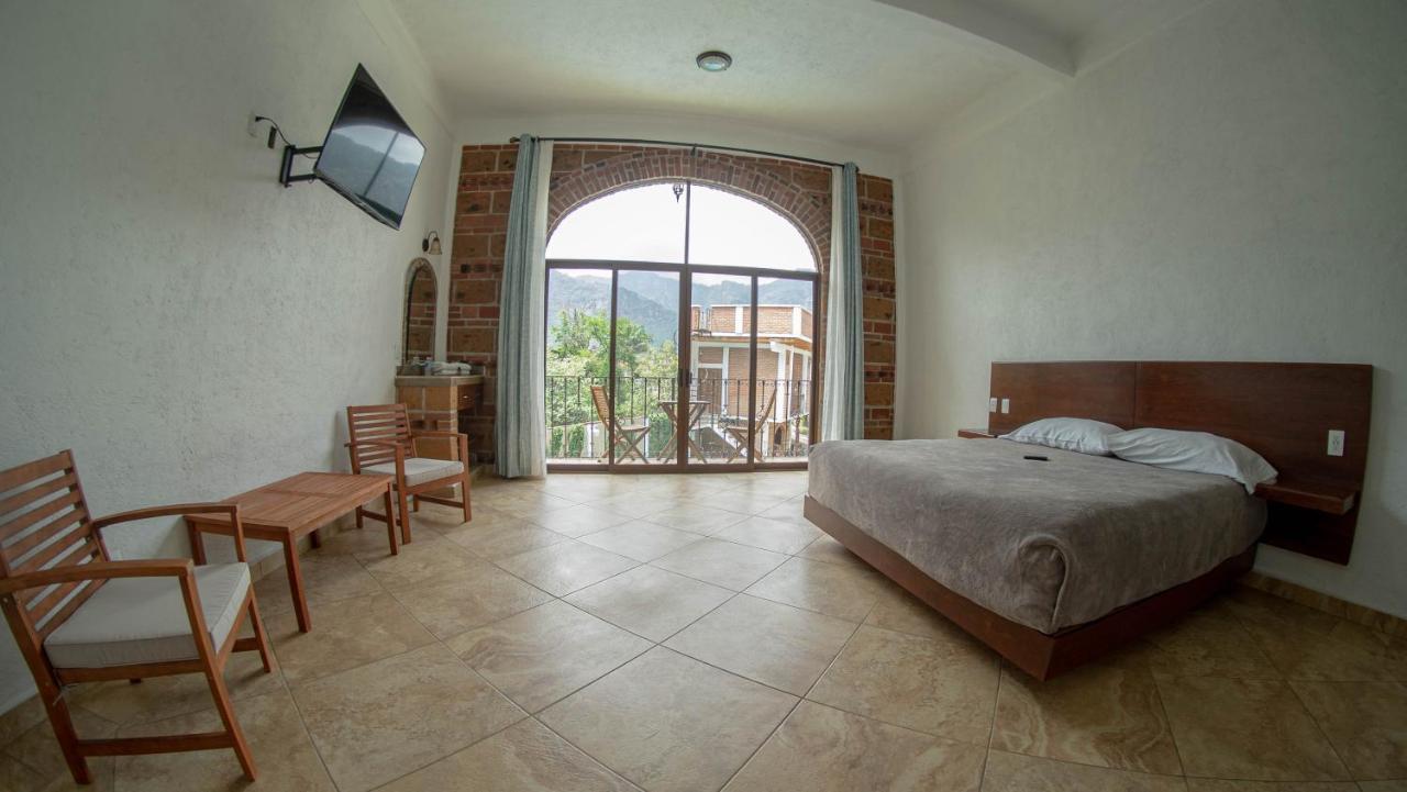 La Buena Suerte Hotel Tepoztlan Bagian luar foto